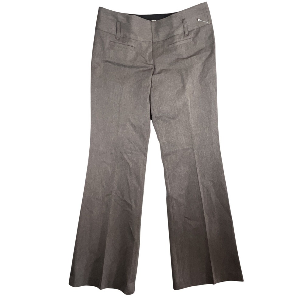 EXPRESS Editor Pants Women's Size‎ 8R Brown Bootcut Dress Trousers